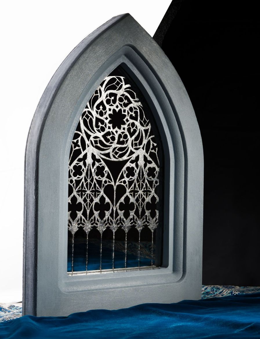Picture of Antique Gothic mirror