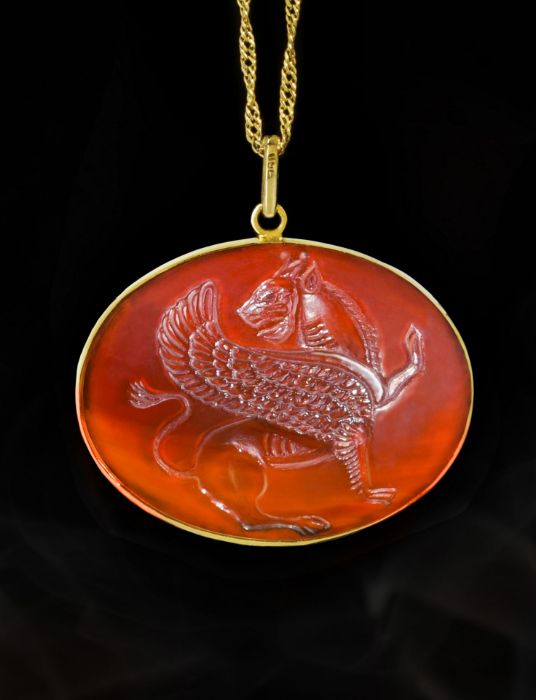 Picture of Persian Griffin Necklace